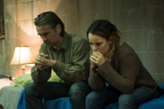 Colin Farrell as Ray Velcoro and Rachel McAdams as Ani Bezzerides on 'True Detective'