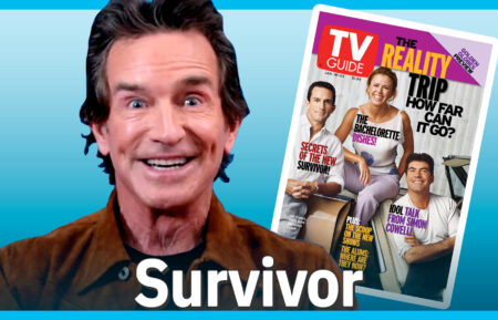 Jeff Probst Survivor anniversary TV Guide Magazine cover video