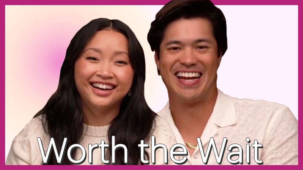 Lana Condor and Ross Butler of 'Worth the Wait'