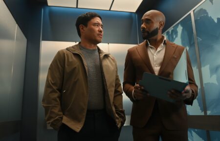 Randall Park as Moriarty and Morris Chestnut as Dr. John Watson — 'Watson' Season 1 Episode 12 