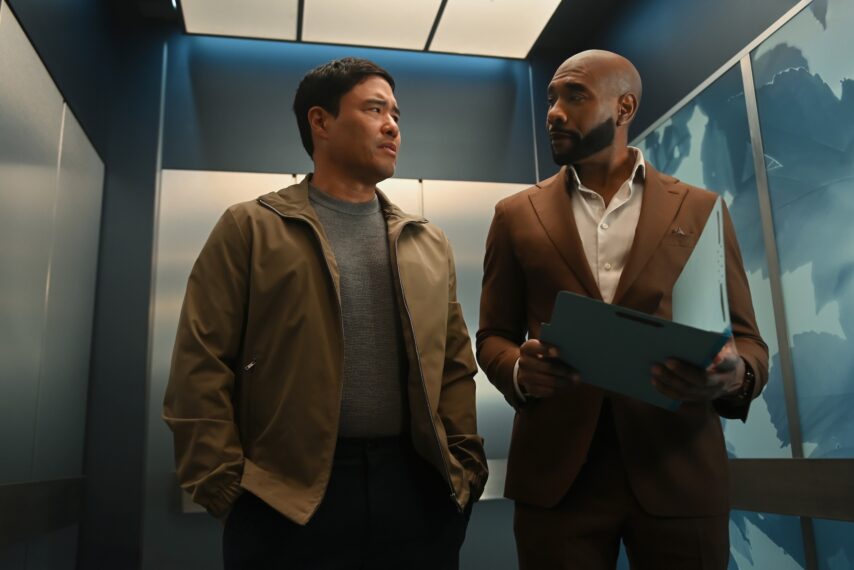 Randall Park as Moriarty and Morris Chestnut as Dr. John Watson — 'Watson' Season 1 Episode 12 "Your Life's Work, Part 1"