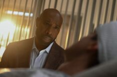 Morris Chestnut as Dr. John Watson and Peter Mark Kendall as Dr. Adam Croft — 'Watson' Season 1 Finale 'Your Life's Work, Part 2'