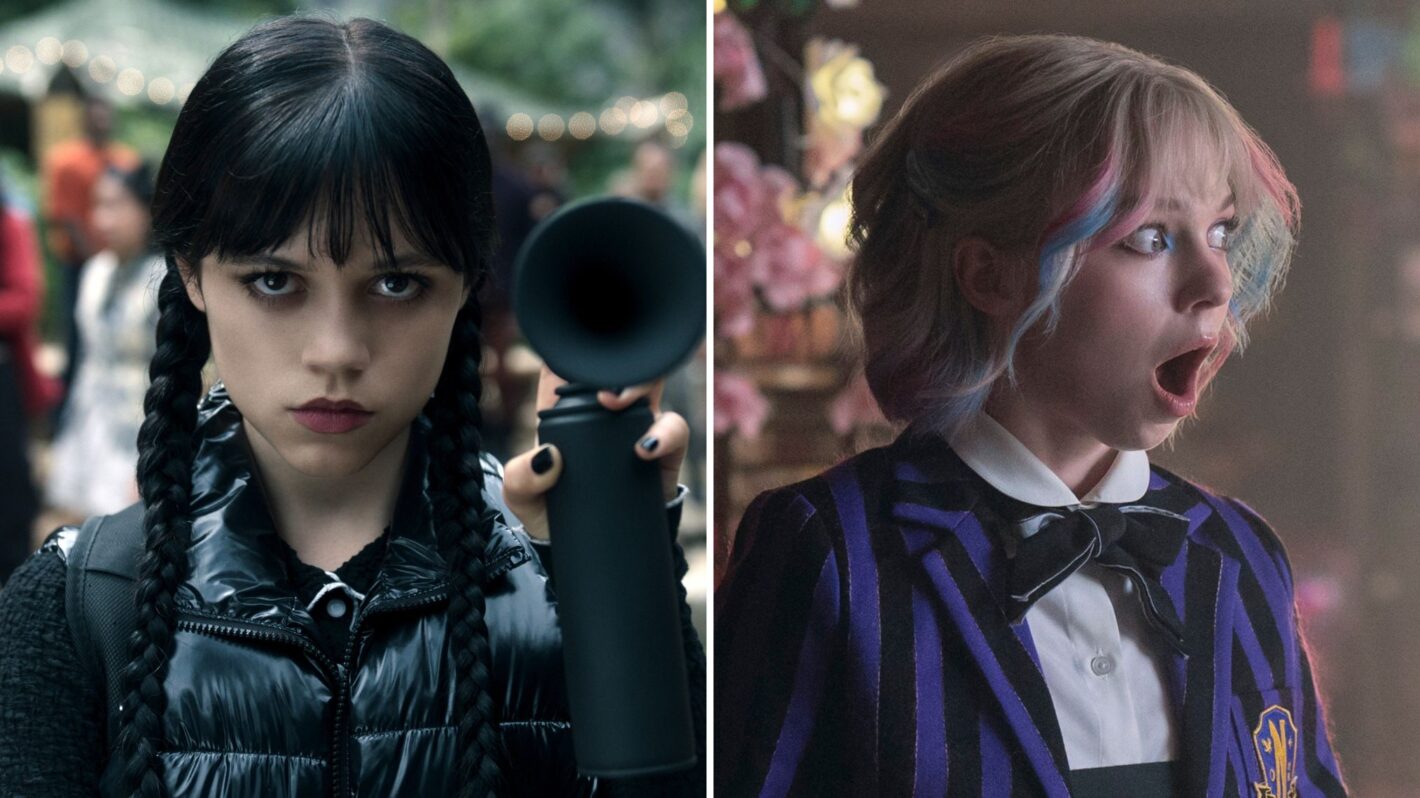 Jenna Ortega and Emmy Myers for 'Wednesday' Season 2