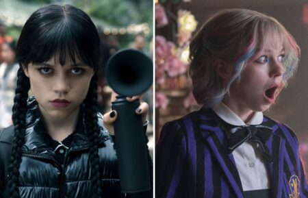 Jenna Ortega and Emmy Myers for 'Wednesday' Season 2