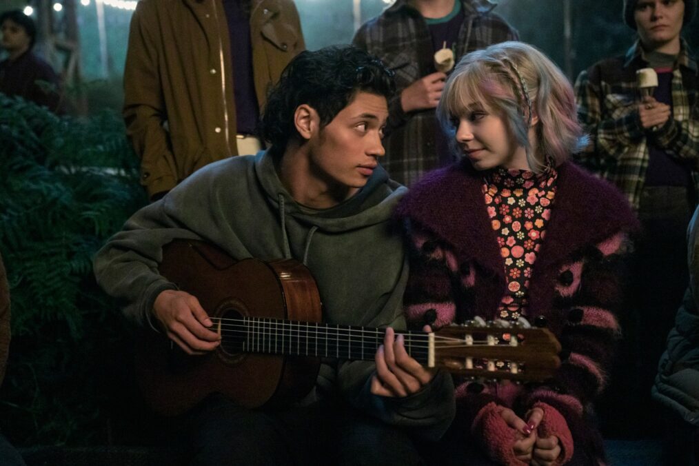 Noah B. Taylor and Emma Myers in 'Wednesday' Season 2