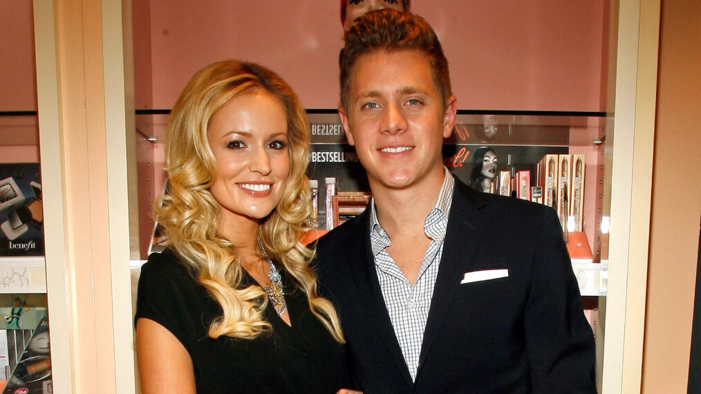 Jef Holm and Emily Maynard attend Benefit Cosmetics Beauty Best Or Bust Party
