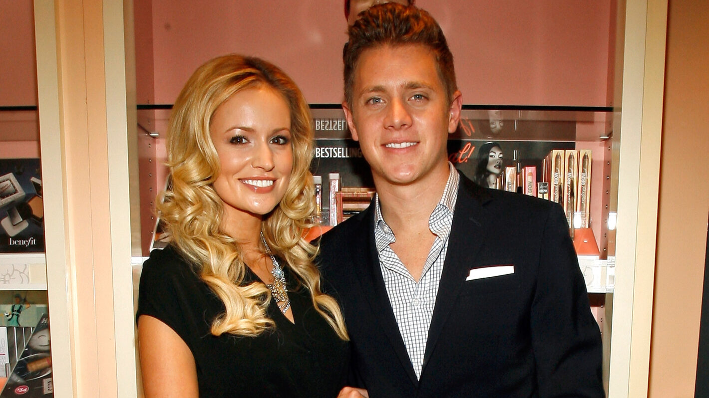 Jef Holm and Emily Maynard attend Benefit Cosmetics Beauty Best Or Bust Party