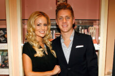 Jef Holm and Emily Maynard attend Benefit Cosmetics Beauty Best Or Bust Party