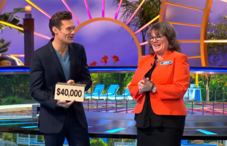Contestant Amy Johnston on the May 21, 2025, episode of 'Wheel of Fortune'