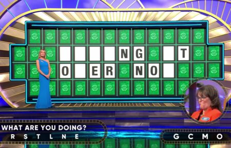 Wheel of Fortune contestant Amy Johnston solving the Bonus Round on May 21, 2025