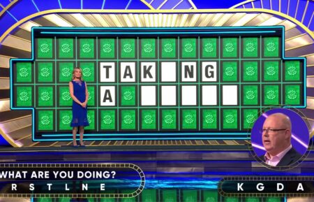 Wheel of Fortune contestant solving the Bonus Round puzzle on May 12,2025