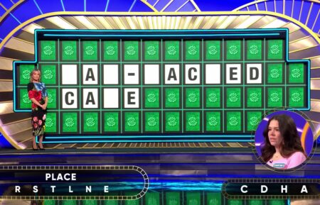 Wheel of Fortune bonus Round player Courtney White on May 14, 2025