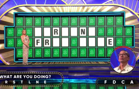 Wheel of Fortune contestant Hou solving the Bonsu Round on May 27, 2025