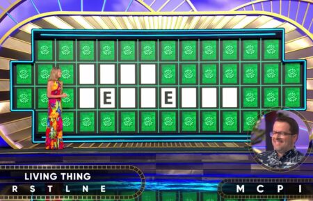 Wheel of Fortune contestant Chad Benner solving the Bonus Round on May 20. 2025