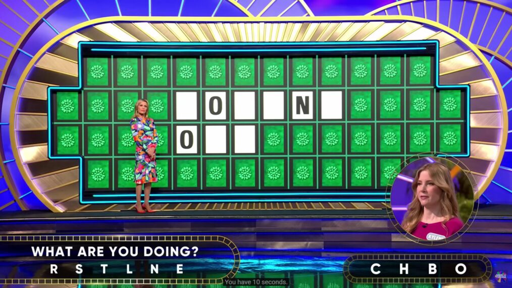 Wheel of Fortune contestant Kylene Foster solving the Bonus Round on May 28, 2025