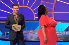 Ryan Seacrest and contestant Wanda Ruff on the May 16, 2025, episode of 'Wheel of Fortune'