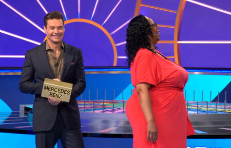 Ryan Seacrest and contestant Wanda Ruff on the May 16, 2025, episode of 'Wheel of Fortune'