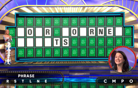 Contestant Rachel Granier playing the Bonus Round on the May 23, 2025, episode of 'Wheel of Fortune'