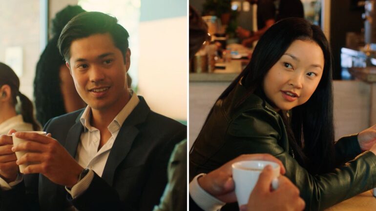 Ross Butler and Lana Condor in 'Worth the Wait'