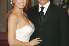 Christian LeBlanc, Tracey Bregman on 'The Young and the Restless' set