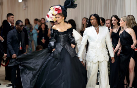 Zendaya and Law Roach attend The 2024 Met Gala