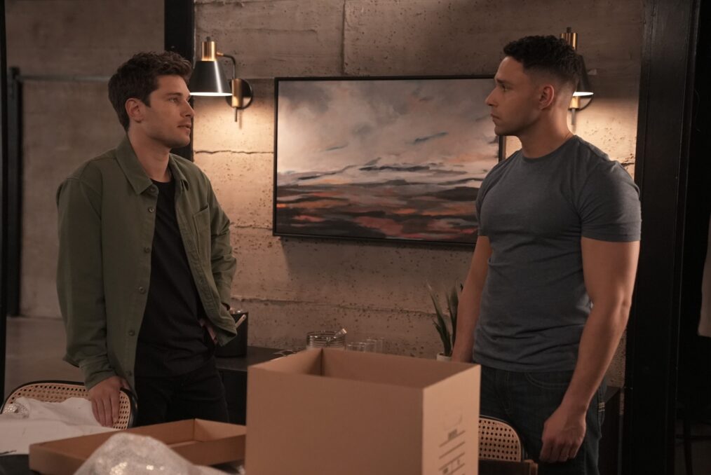Ronen Rubinstein and Rafael L. Silvia in '9-1-1: Lone Star'