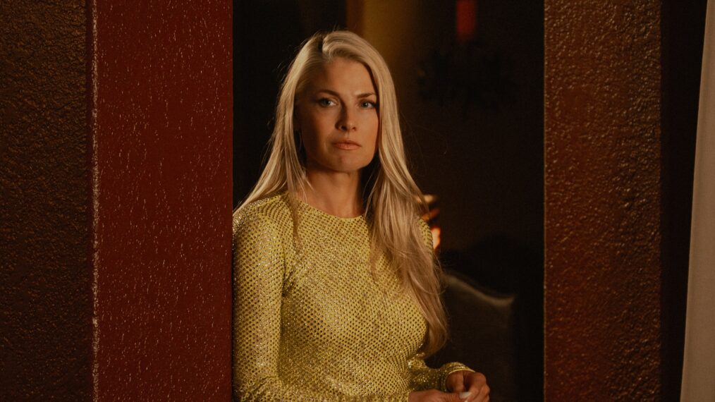 Ali Larter as Angela Norris in season 1, episode 10 of Landman streaming on Paramount+. Photo credit: Emerson Miller/Paramount+.