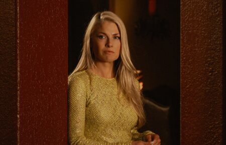Ali Larter as Angela Norris in season 1, episode 10 of Landman streaming on Paramount+. Photo credit: Emerson Miller/Paramount+.