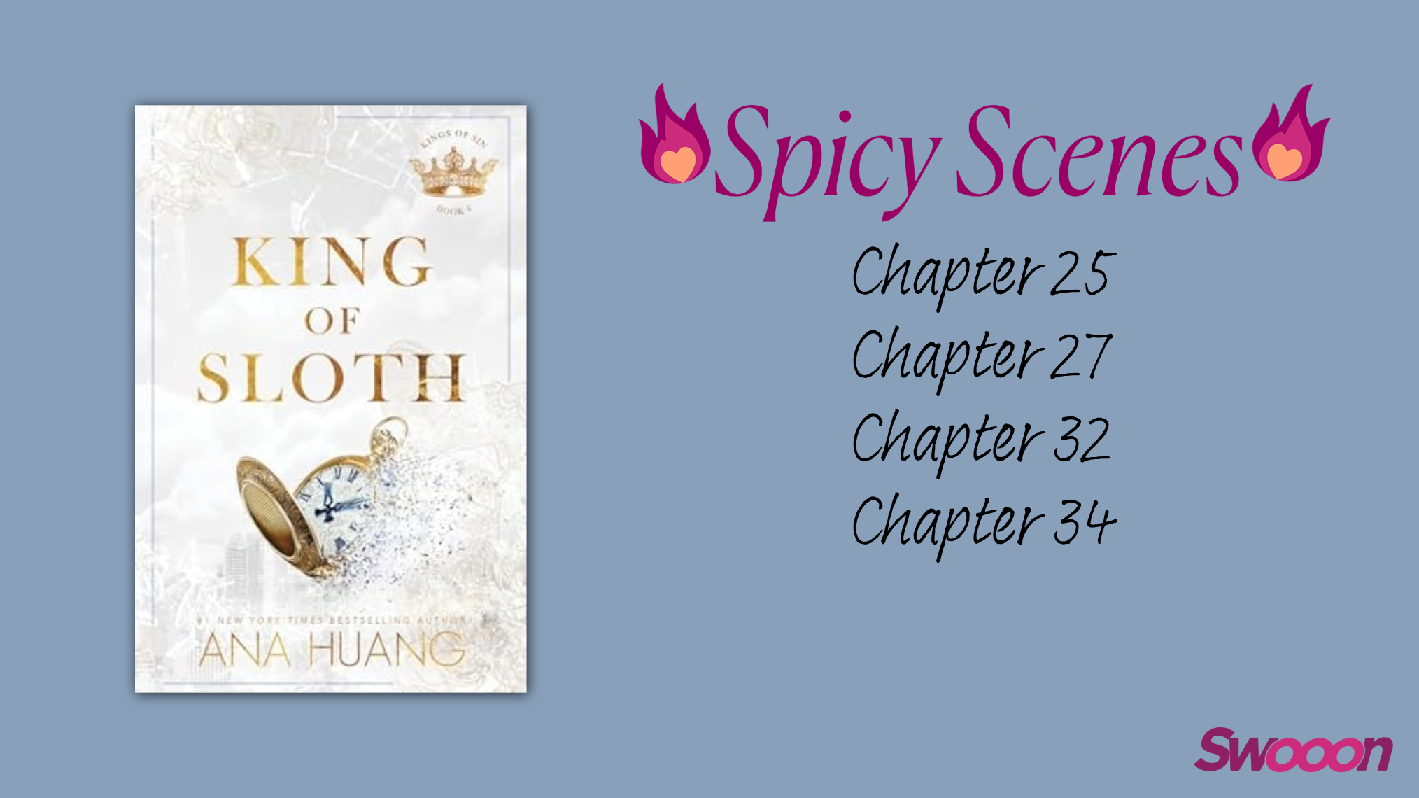 Ana Huang Spice Rankings-King of Sloth