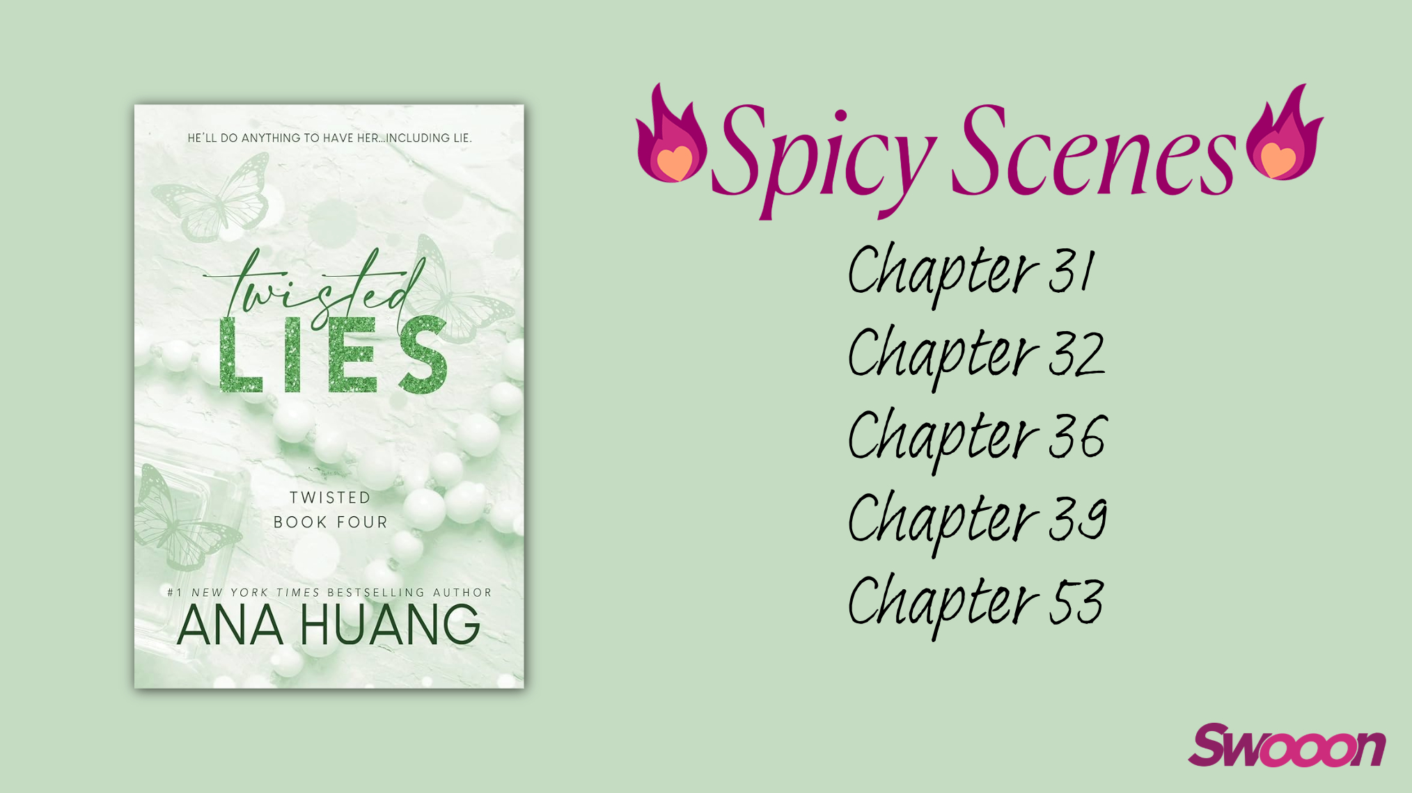 Ana Huang Spice Rankings-Twisted Lies
