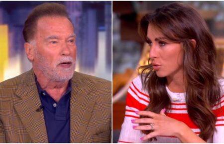 Arnold Schwarzenegger and Alyssa Farah Griffin on The View