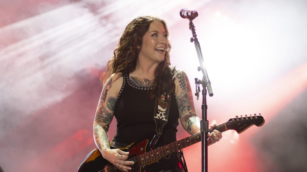 Ashley McBryde performs at 'CMA Fest' 2025.