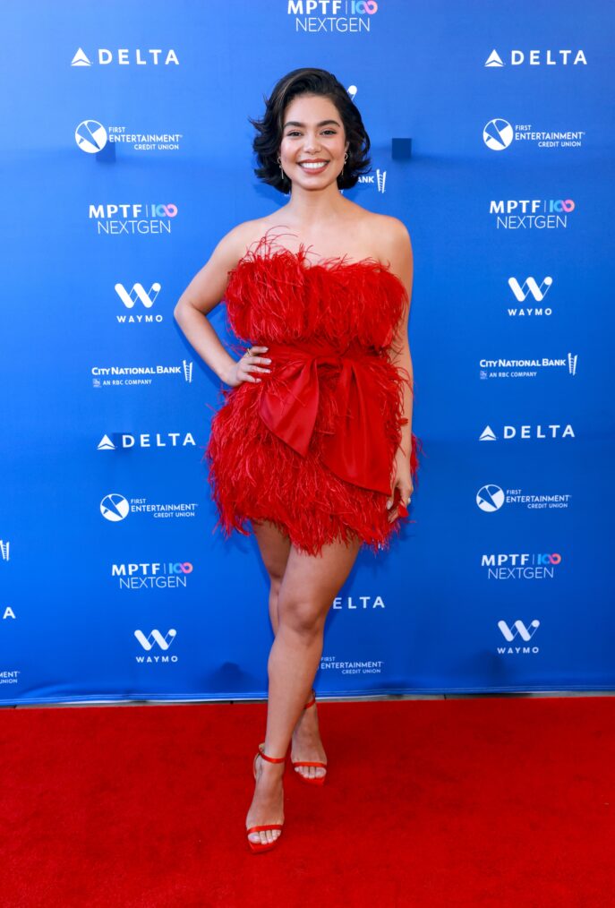 Auli’i Cravalho attends MPTF's NextGen Annual Summer Party at The Aster in June 2025 in Los Angeles, California.