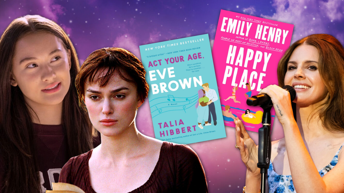 Lola Tung as Belly on 'The Summer I Turned Pretty'; Keira Knightley in 'Pride & Prejudice'; and Lana Del Rey