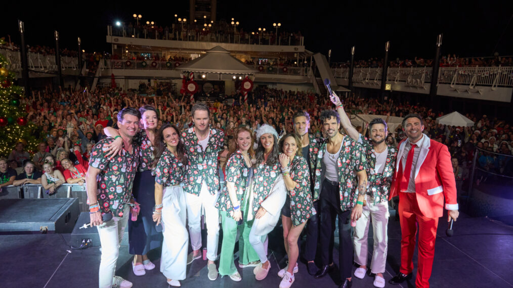 Wes Brown, Kimberly Sustad, Erin Cahill, Paul Campbell, Sarah Drew, Taylor Cole, Nikki DeLoach, Andrew Walker, Ben Ayres, Tyler Hynes, Jonathan Bennett - 'Christmas at Sea'