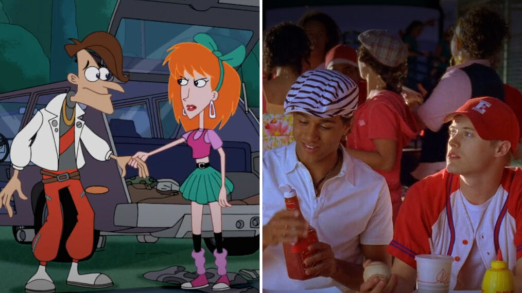 Corbin Bleu and Lucas Grabeel as Chad and Ryan in High School Musical 2