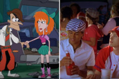 Corbin Bleu and Lucas Grabeel as Chad and Ryan in High School Musical 2