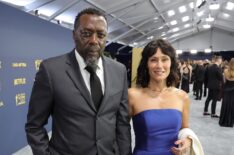 Edwin Lee Gibson and Dina Pascua on 30th Annual Screen Actors Guild Awards - Red Carpet