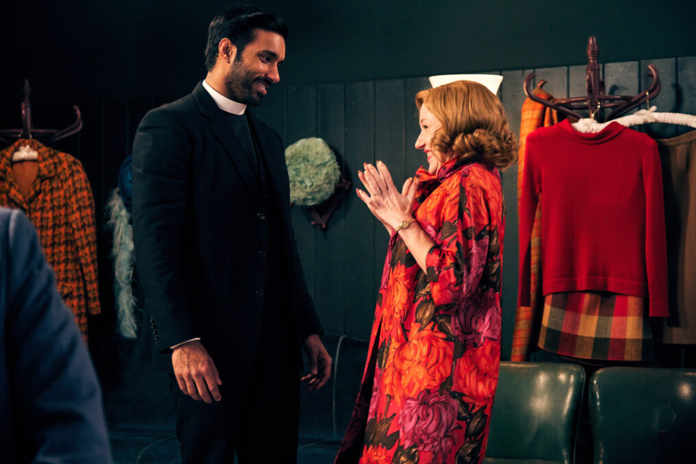 Alphy Kottaram (Rishi Nair), Cathy Keating (Kacey Ainsworth) in 'Grantchester' Season 10 Episode 7