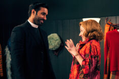 Alphy Kottaram (Rishi Nair), Cathy Keating (Kacey Ainsworth) in 'Grantchester' Season 10 Episode 7