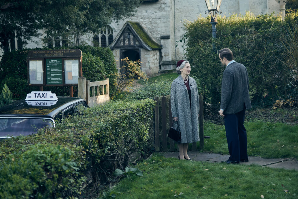 Clara Marlowe (Bríd Brennan), Daniel Marlowe (Oliver Dimsdale) in 'Grantchester' Season 10 Episode 8
