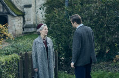 Clara Marlowe (Bríd Brennan), Daniel Marlowe (Oliver Dimsdale) in 'Grantchester' Season 10 Episode 8