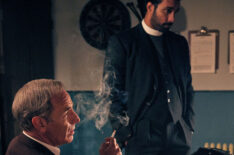 Geordie Keating (Robson Green), Alphy Kottaram (Rishi Nair) in 'Grantchester' Season 10 Episode 5