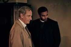 Geordie Keating (Robson Green), Alphy Kottaram (Rishi Nair) in 'Grantchester' Season 10 Episode 4