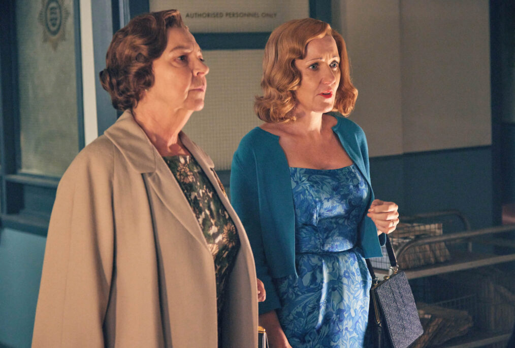 Mrs. C (Tessa Peake-Jones), Cathy Keating (Kacey Ainsworth) in 'Grantchester' Season 10 Episode 5