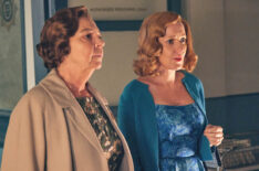 Mrs. C (Tessa Peake-Jones), Cathy Keating (Kacey Ainsworth) in 'Grantchester' Season 10 Episode 5