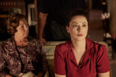 Mrs. C (Tessa Peake-Jones), Meg Grey (Christie Russell-Brown) in 'Grantchester' Season 10 Episode 2
