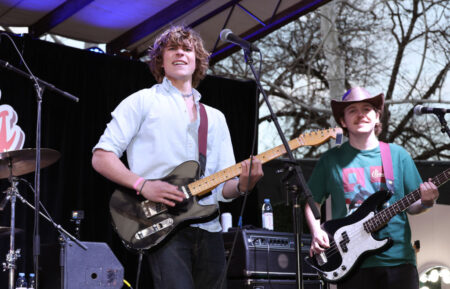 William Lipton and Jesse Golliher of The Runarounds perform at Escape with Prime SXSW VIP Preview Party at Hotel San Jose on March 06, 2025 in Austin, Texas