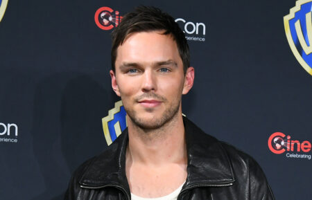 Nicholas Hoult attends CinemaCon 2025 in April 2025.