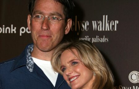Courtney Thorne-Smith and husband Roger Fishman arrive at The Pink Party to benefit Cedar-Sinai Women's Cancer Research Institute at Viceroy Santa Monica September 8, 2007 in Santa Monica